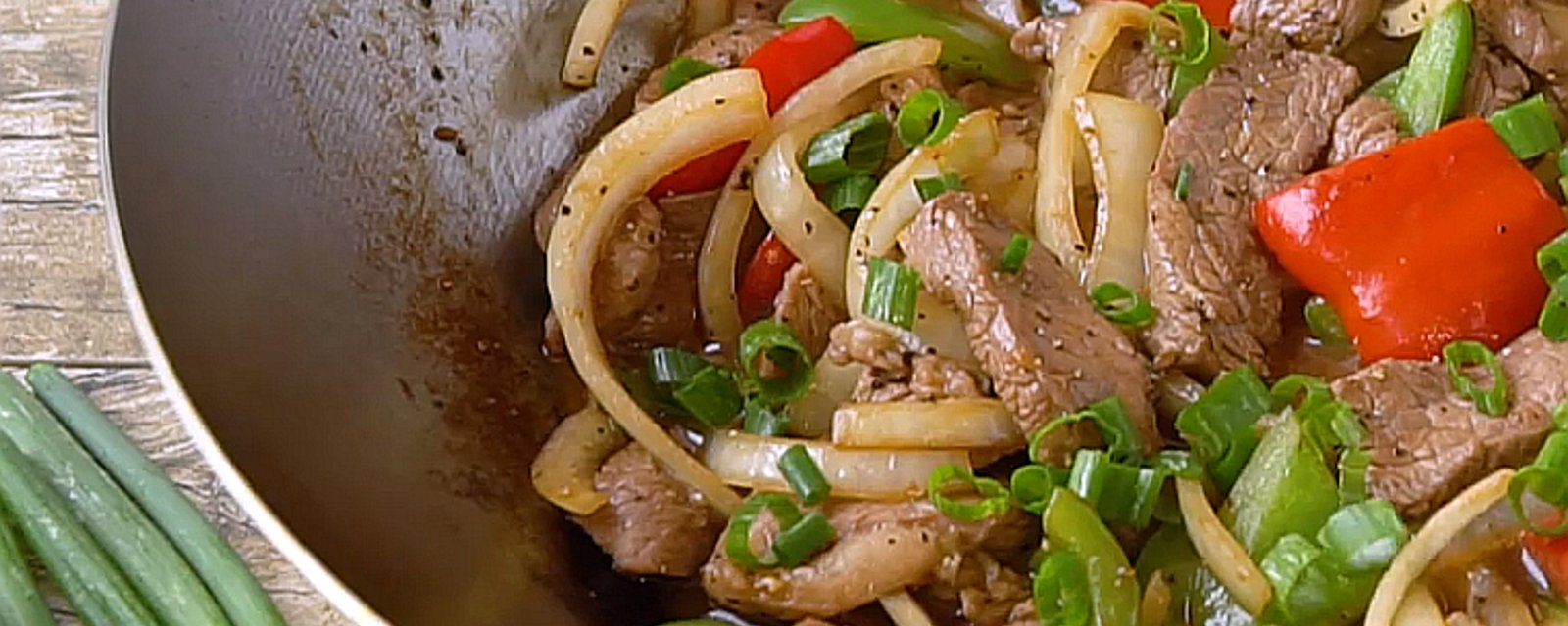 Bifteck sauté à la chinoise prêt en 15 minutes