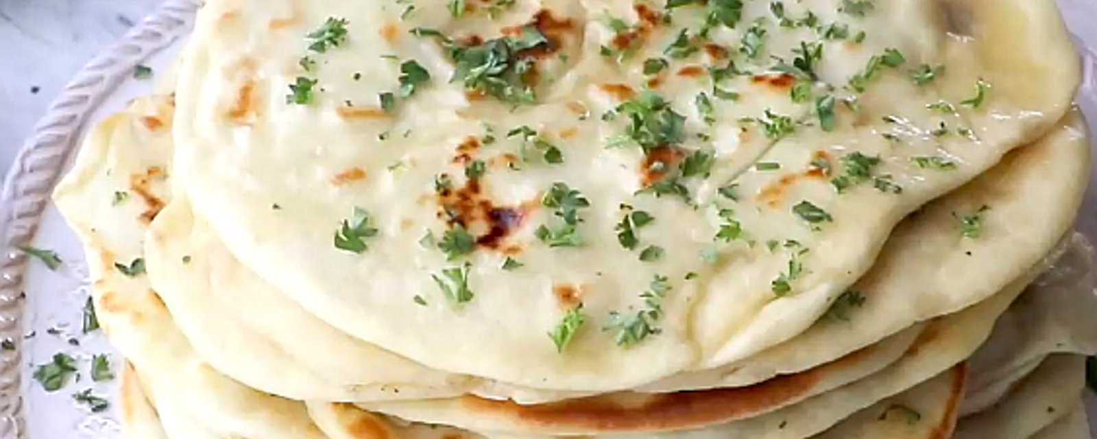 Pain naan fait maison très simple à faire