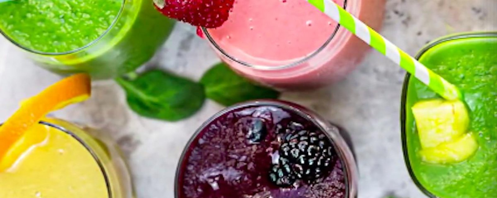 5 délicieux smoothies pour bien commencer l’année scolaire