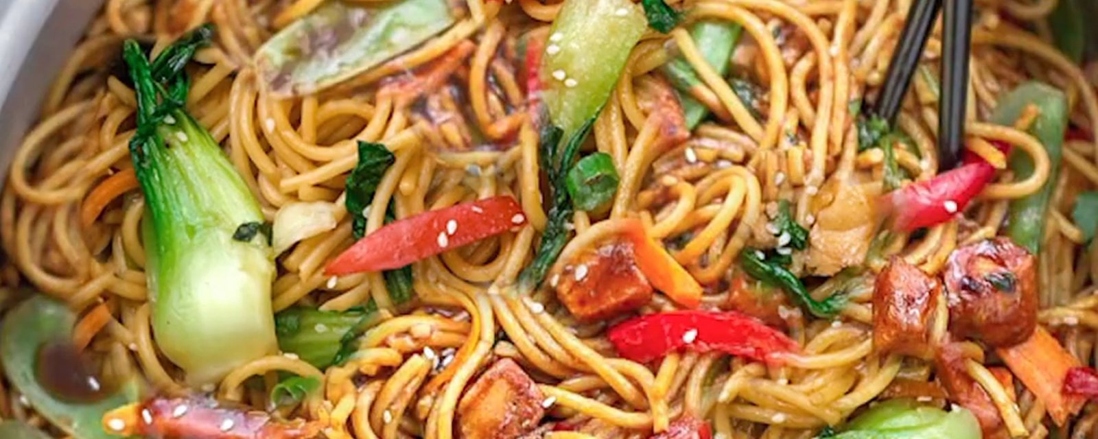 La meilleure recette de lo mein au poulet