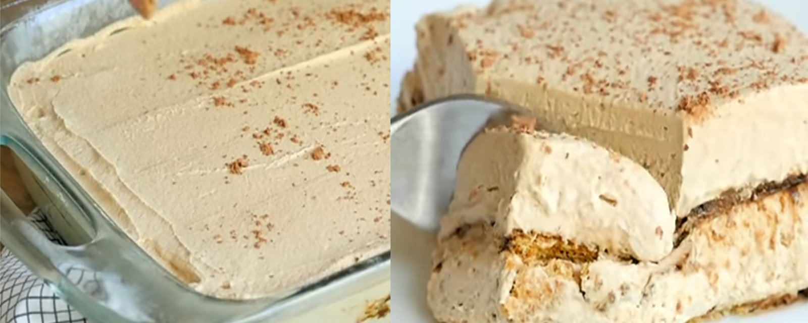 Gâteau frigidaire au café qui ne demande aucune cuisson