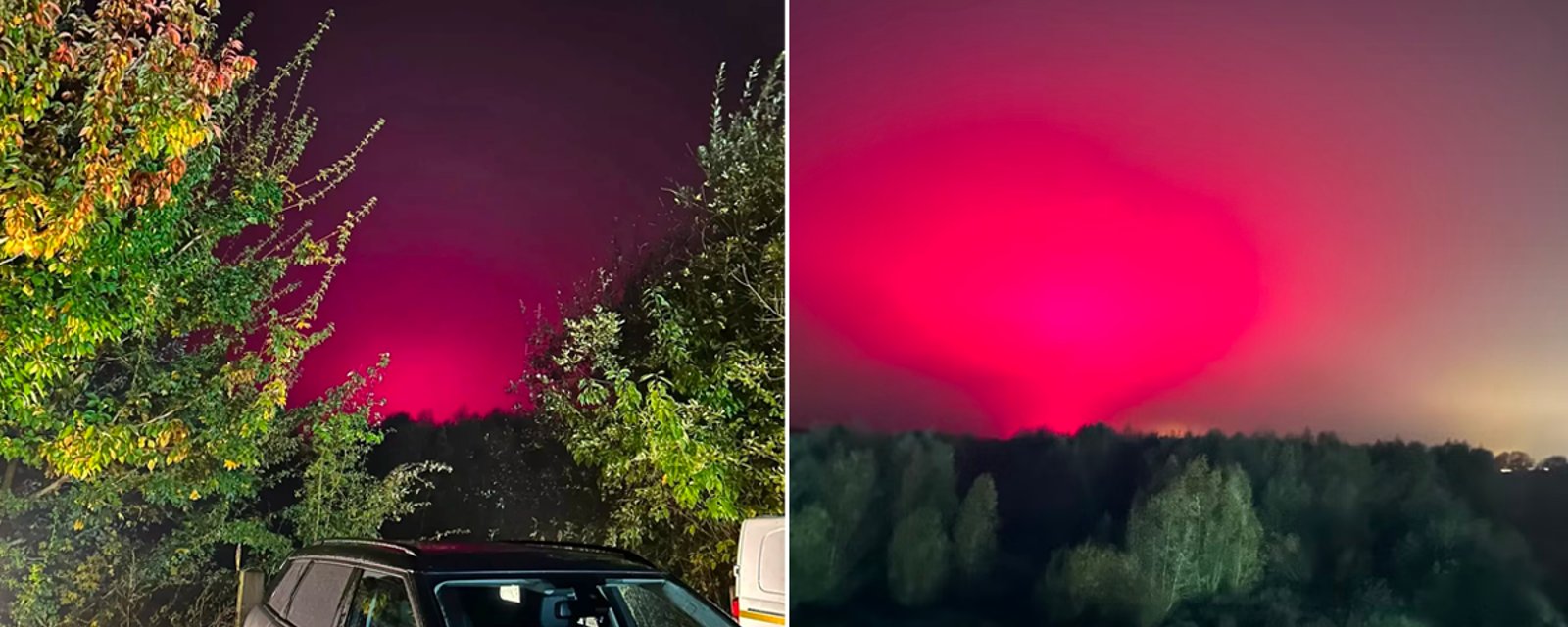 Une femme croyait avoir photographié des aurores boréales puis c'est la déception quand elle apprend la vérité.