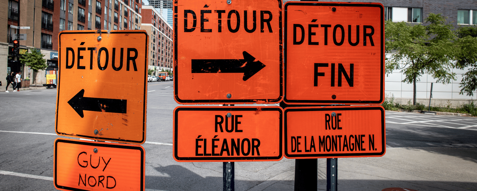 Montréal dans les pires villes au monde en ce qui s'agit de la congestion automobile.