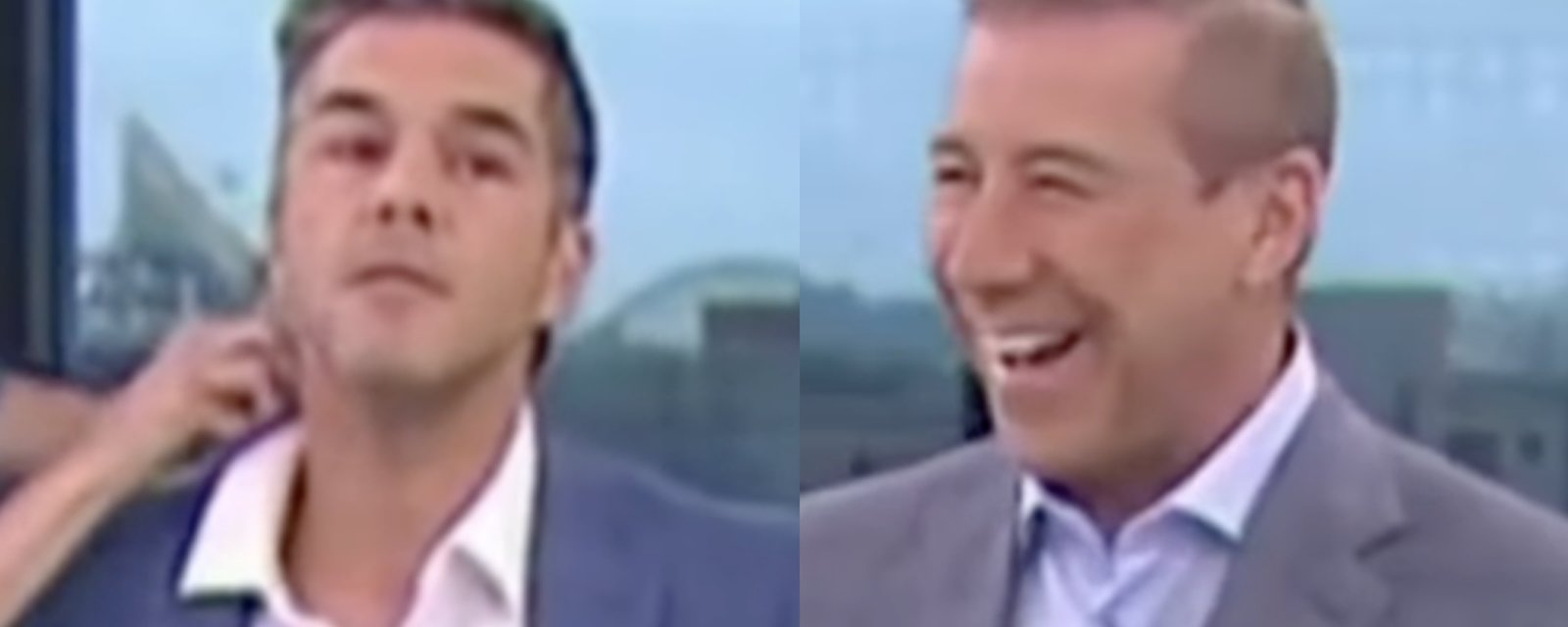 Un matin difficile pour Mathieu Roy de Salut Bonjour et ça fait éclater de rire ses collègues