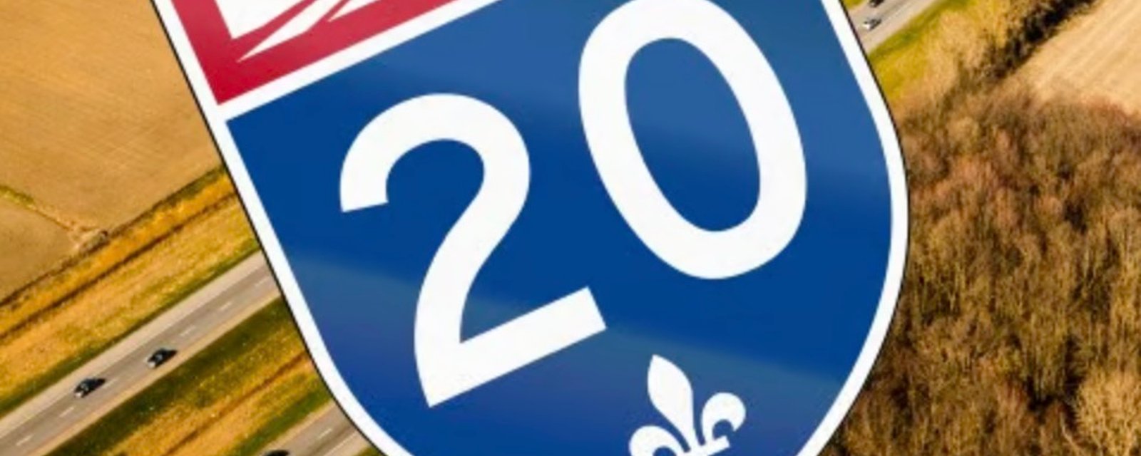 Une partie de l'autoroute 20 sera complètement fermée 