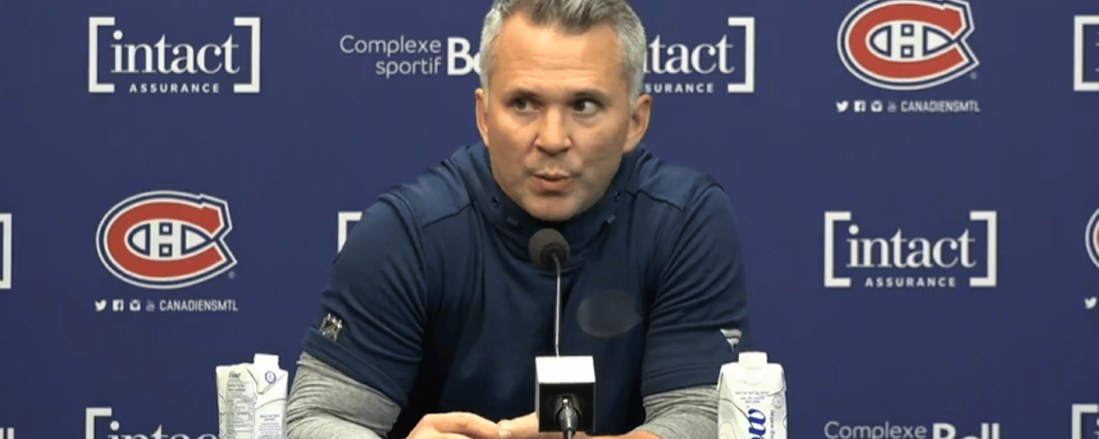 Martin St-Louis dévoile son gardien pour le match de ce soir