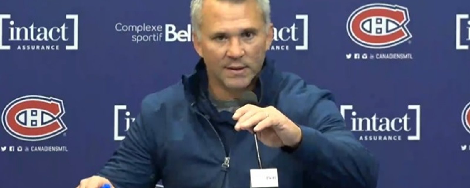 Martin St. Louis annonce une surprise devant le filet du Canadien demain!