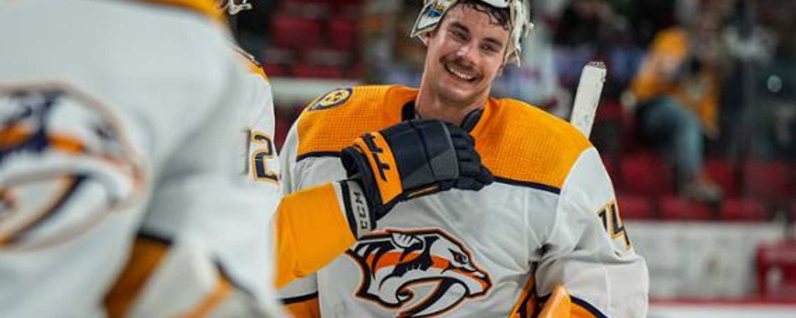 Juuse Saros ne serait soudainement plus un intouchable chez les Preds