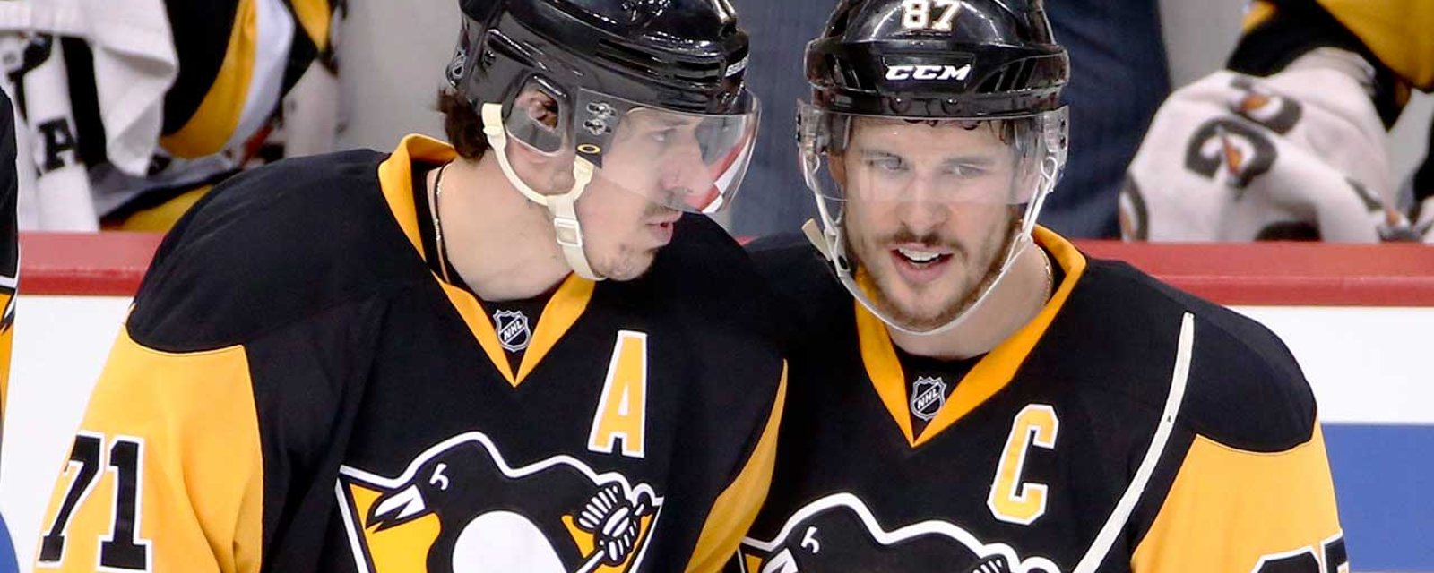 Sidney Crosby a confronté la direction des Penguins à propos d'Evgeni Malkin