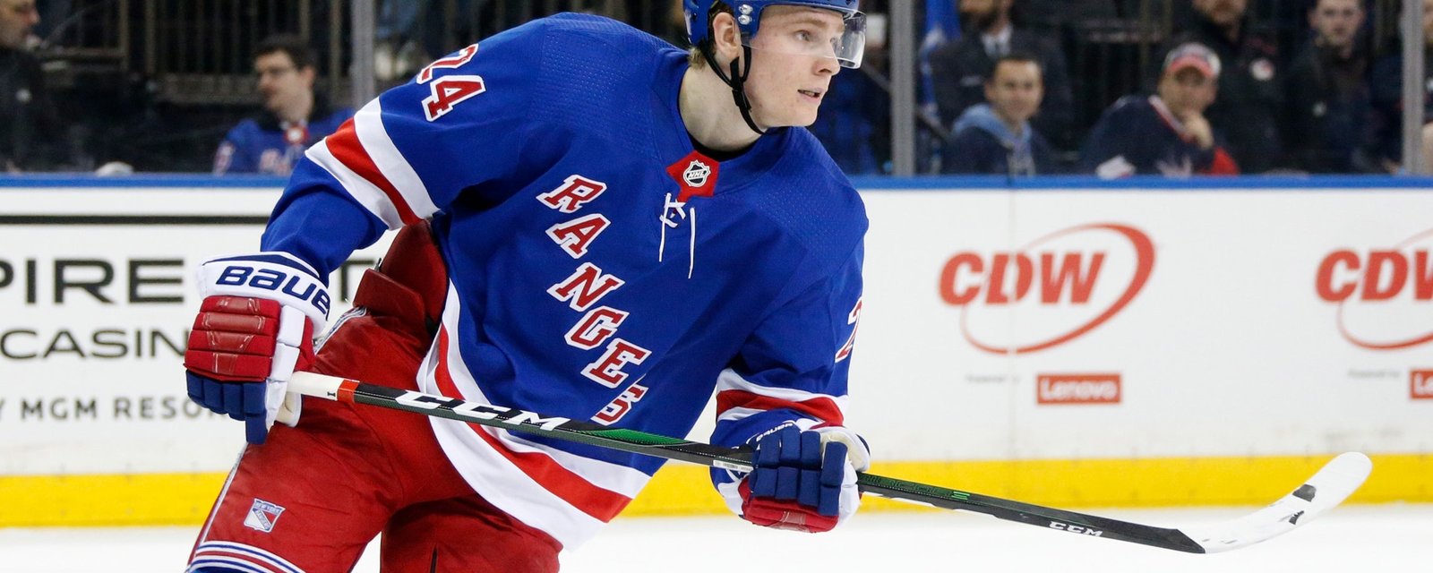 Kaapo Kakko ne se gêne pas pour critiquer la direction des Rangers