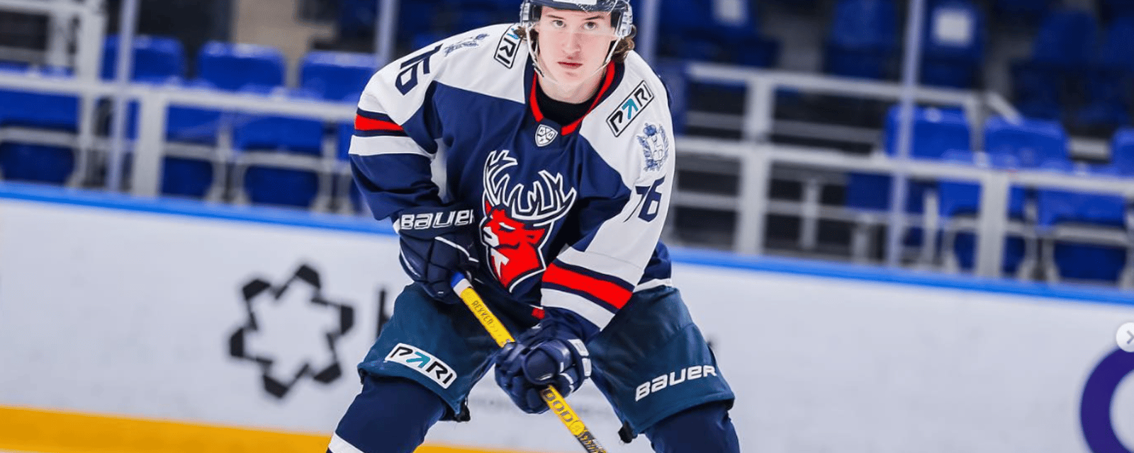 Un jeune joueur russe non repêché domine la KHL en ce début de saison