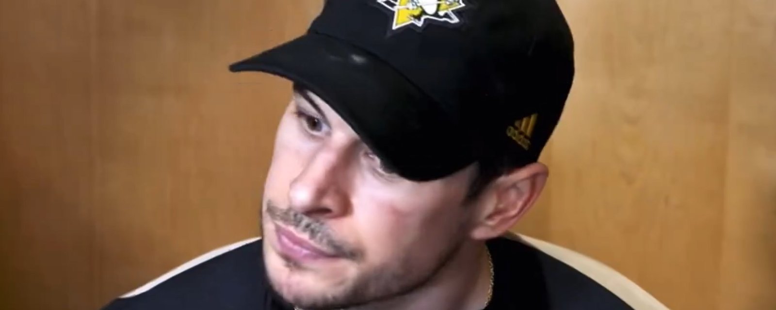 Sidney Crosby semble être frustré par la situation à Pittsburgh