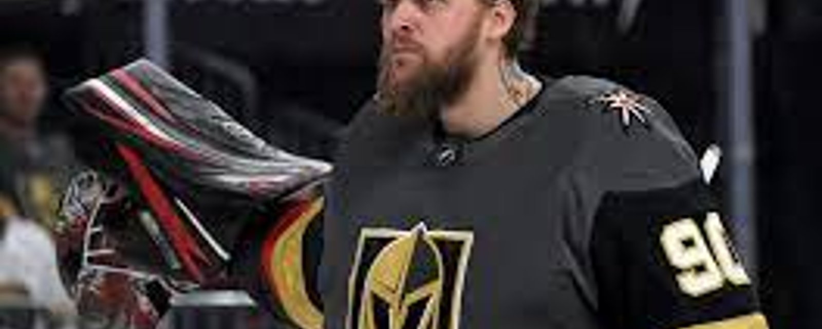 Robin Lehner est extrêmement mécontent à Vegas