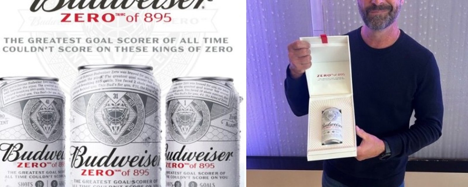 Budweiser a récompensé tous les gardiens qui n'ont pas accordé de but à Alex Ovechkin