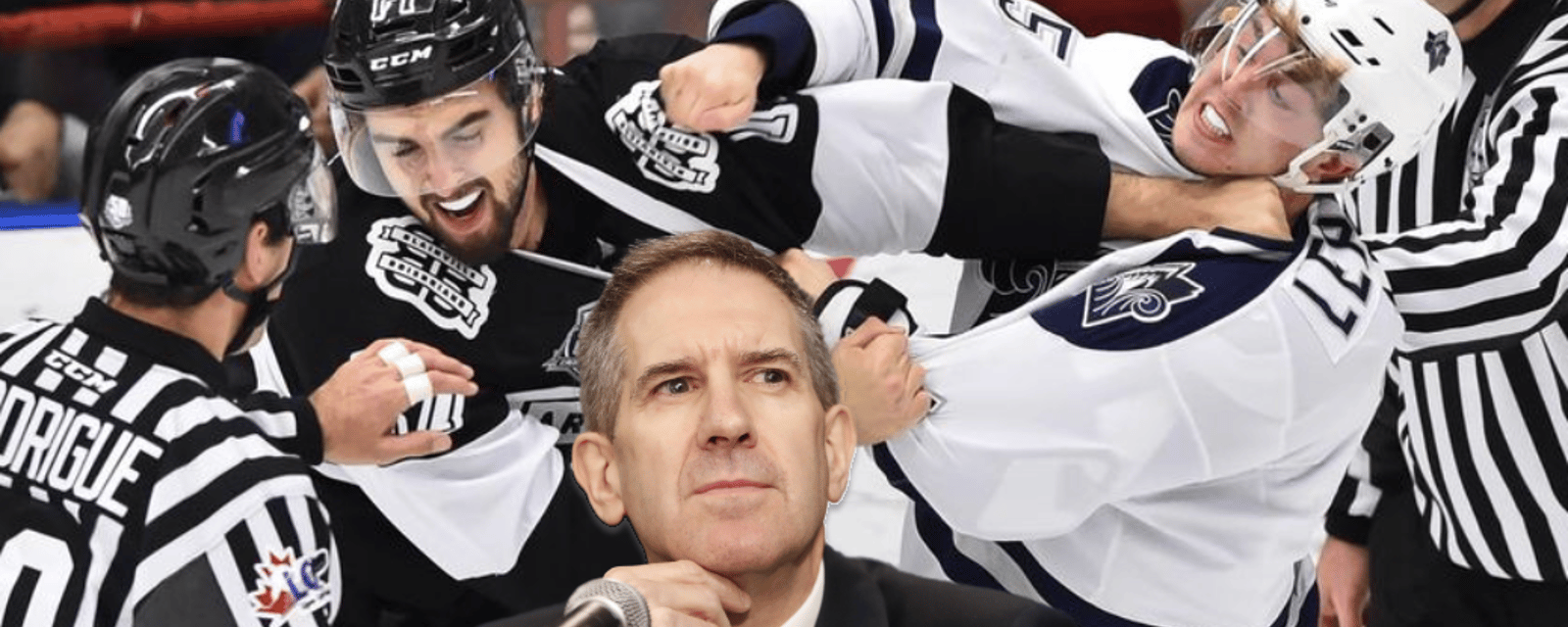 Énorme changement aux règlements des bagarres dans la LHJMQ