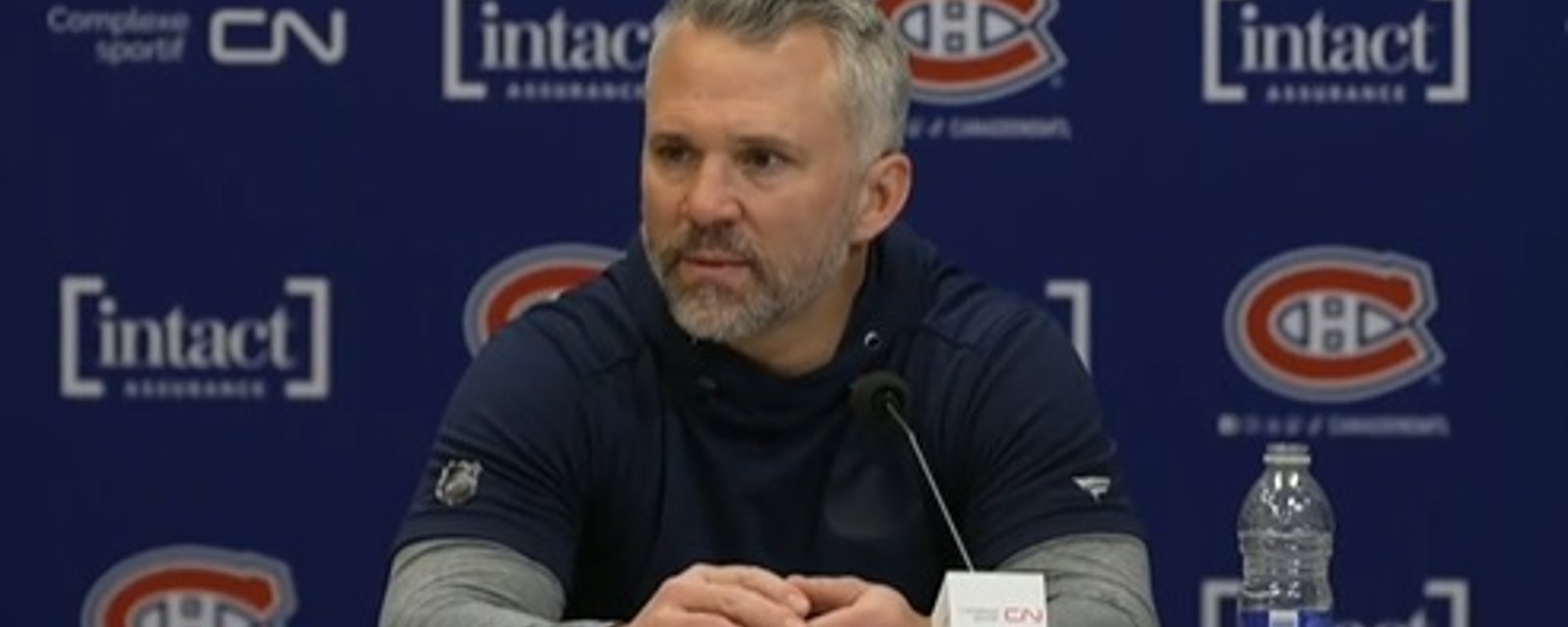 Martin St. Louis dévoile son alignement pour le match de demain