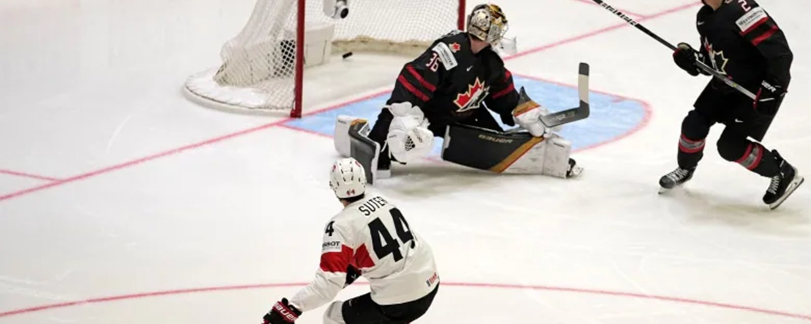 Le Canada s'incline contre la Suisse au Championnat mondial