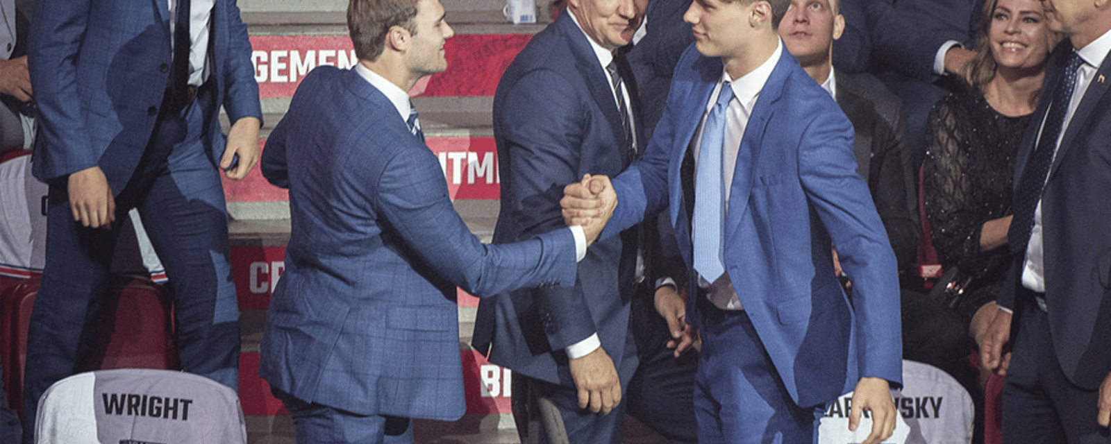Juraj Slafkovsky et Shane Wright se retrouvent au Camp d'orientation des recrues