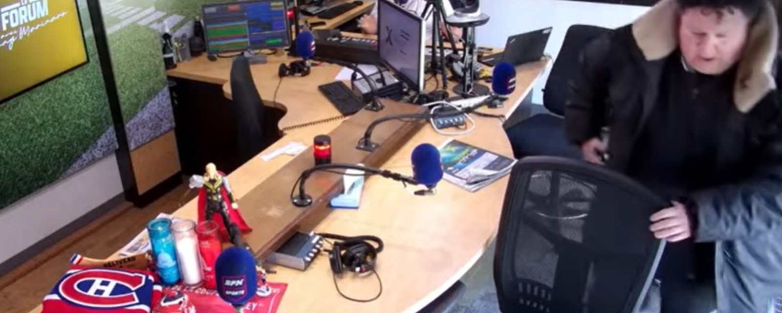Tony Marinaro démissionne en direct dans son émission