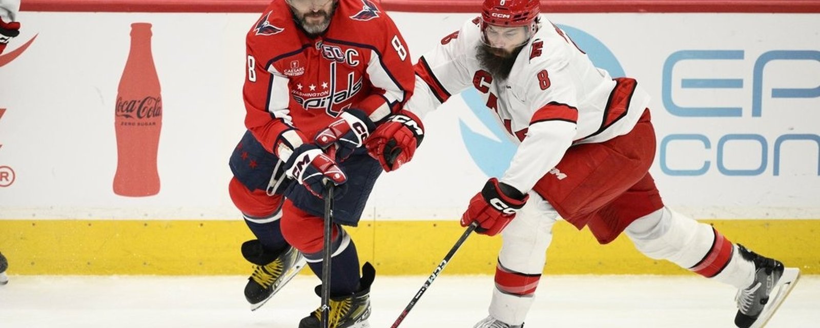 Les Caps se font surprendre par les Hurricanes
