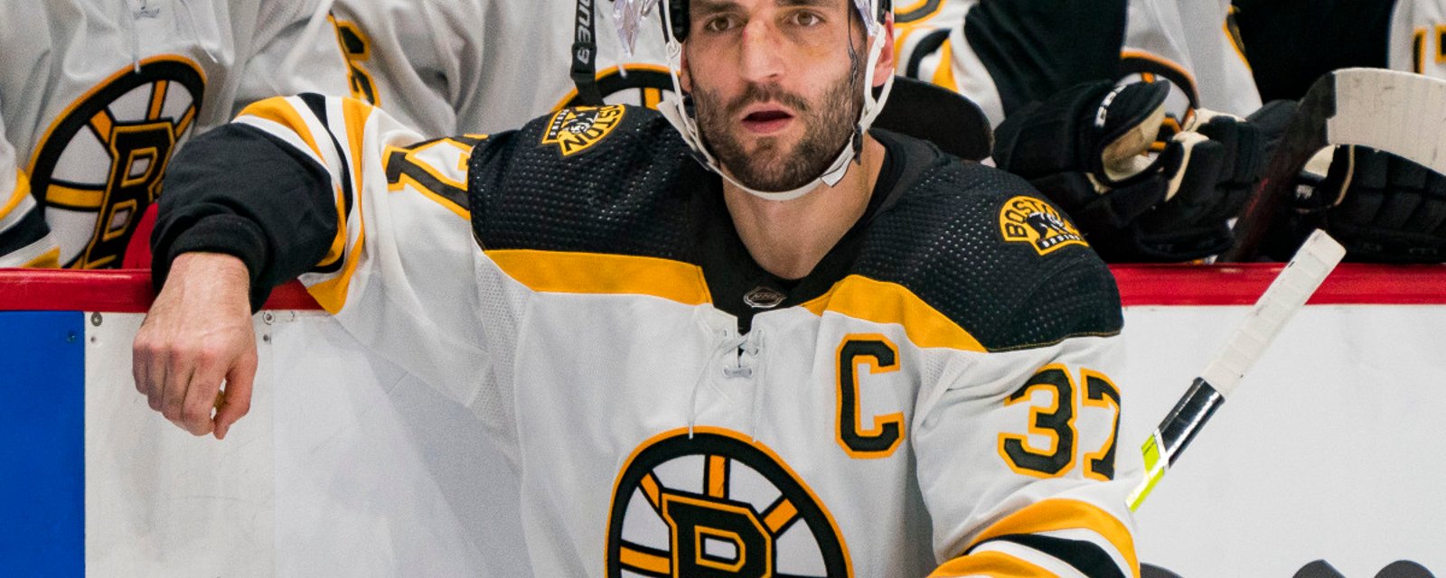 Patrice Bergeron n'a pas l'intention de signer avec le Canadien