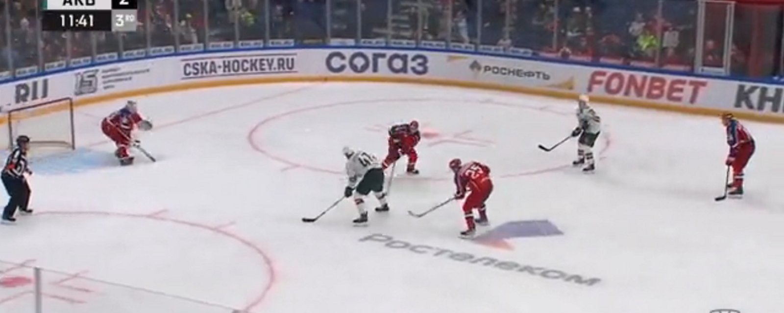 Alexander Radulov marque un but superbe à son retour dans la KHL