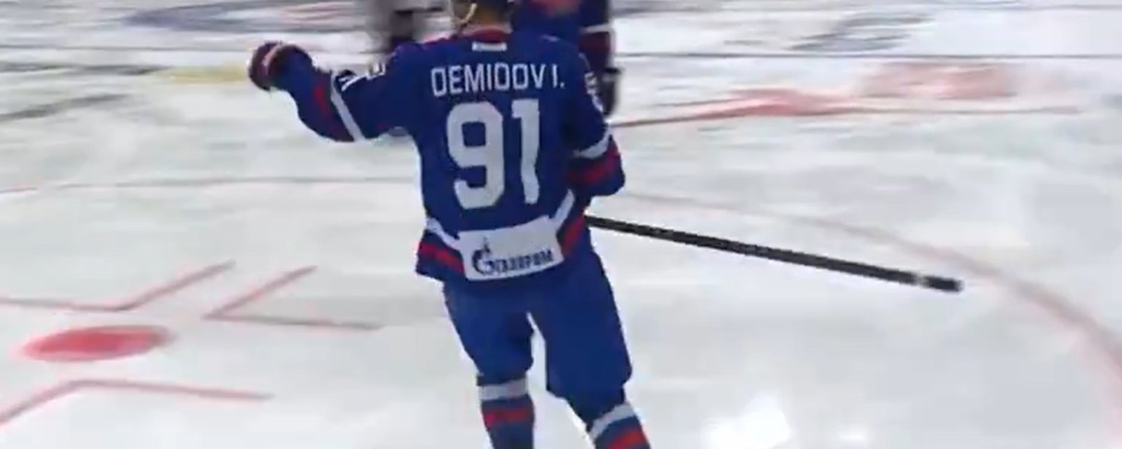 À VOIR | Ivan Demidov inscrit son premier but dans la KHL