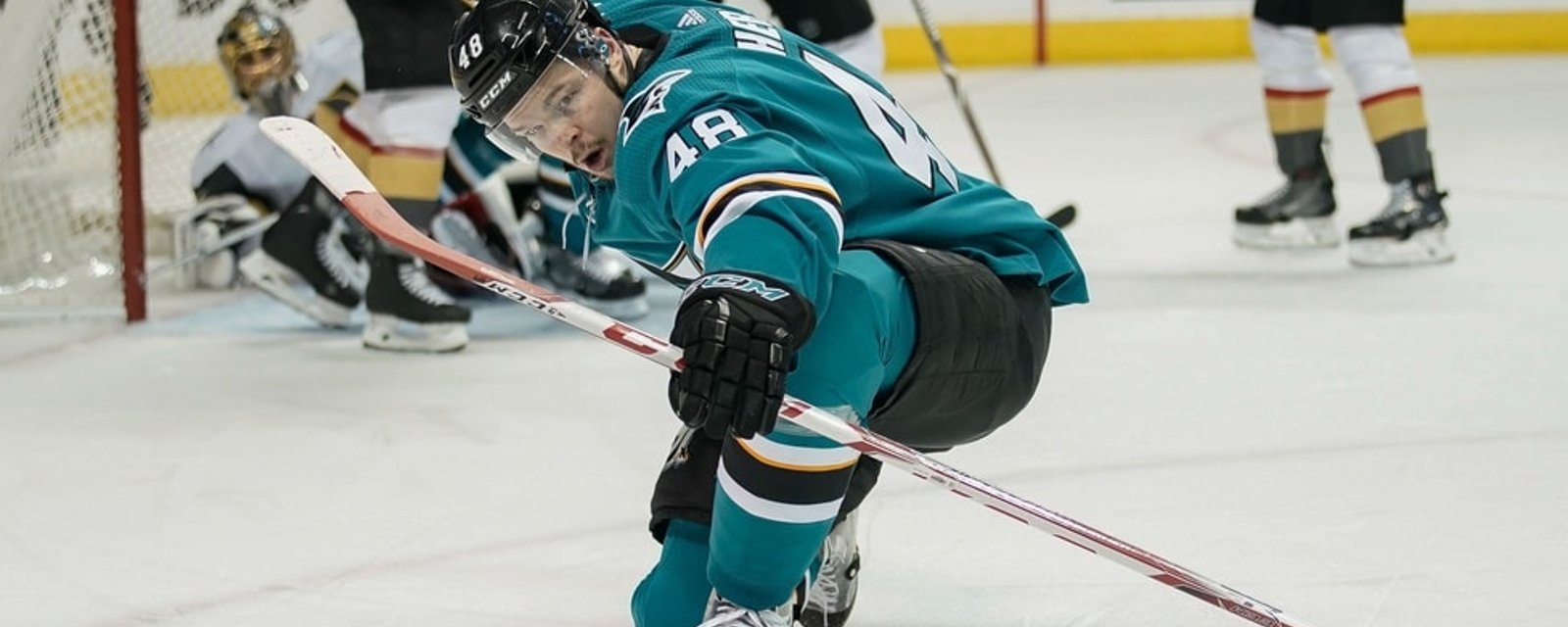 Tomas Hertl met sa saison sur la glace