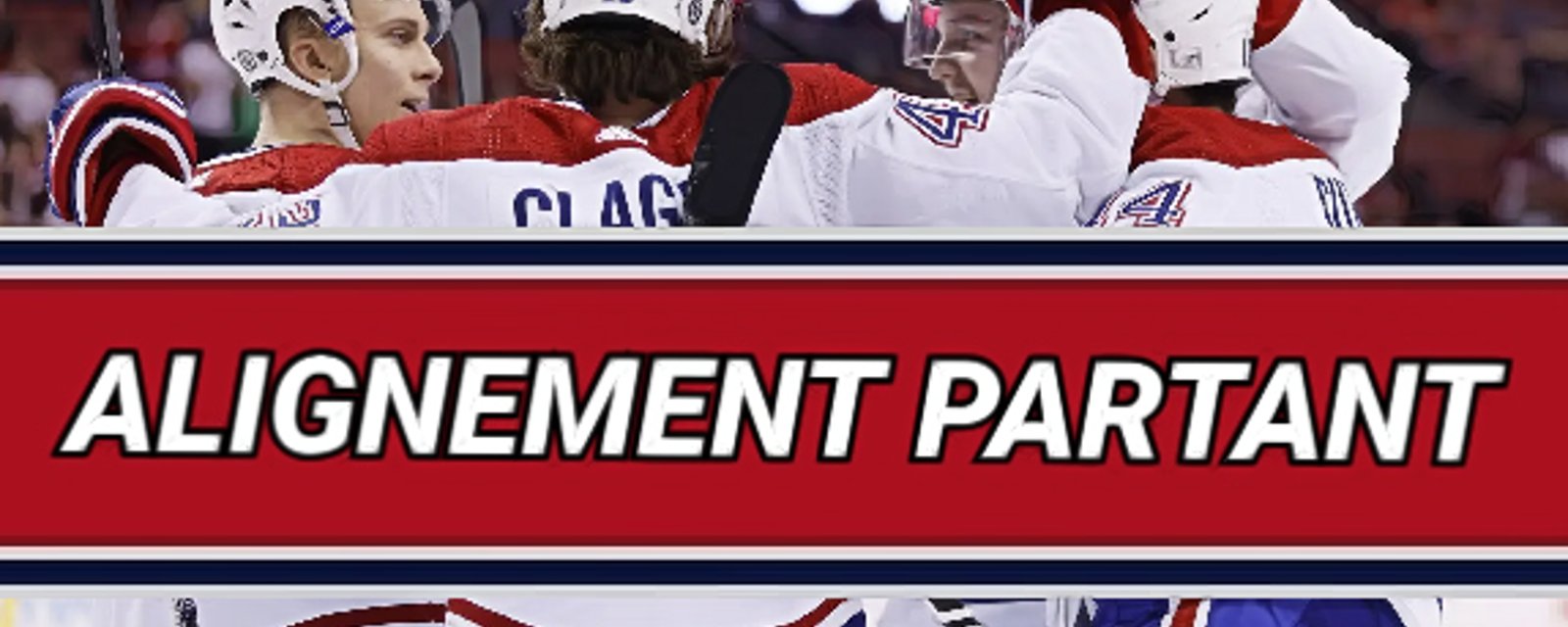 Le Canadien confirme ses trios avant le match de ce soir