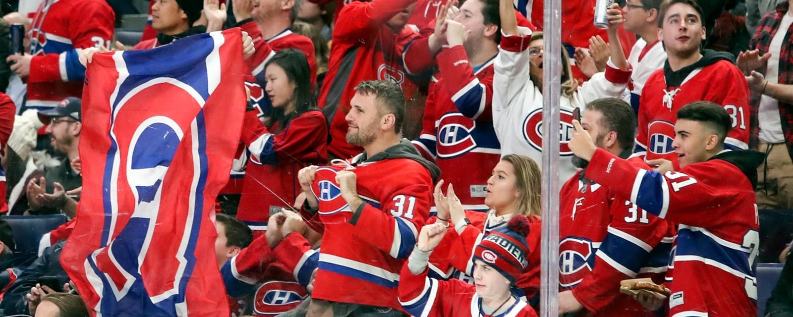 Les partisans du Canadien sont dans une ligue à part!