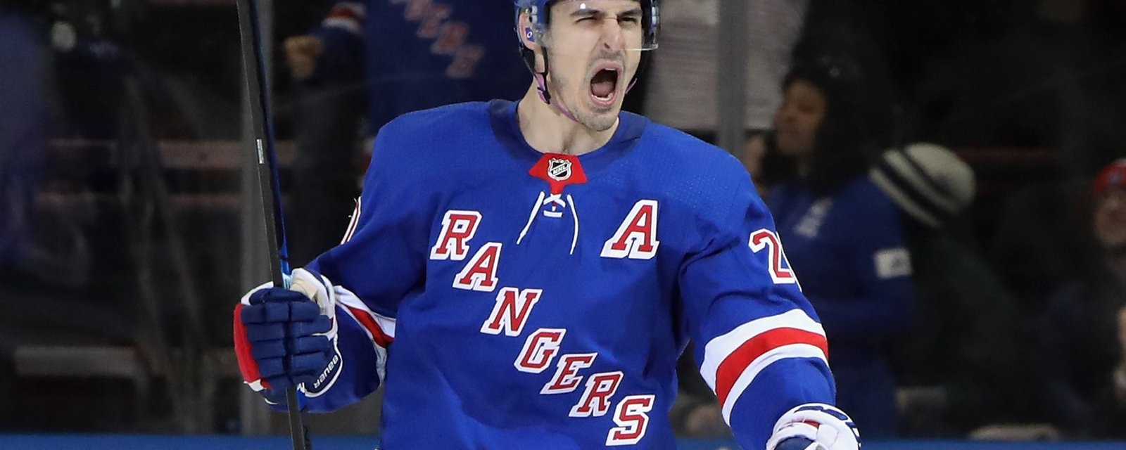 Les Rangers envoient Chris Kreider dans les gradins