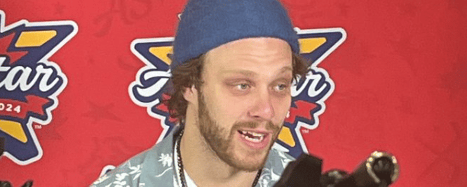 David Pastrnak se moque des Leafs en entrevue