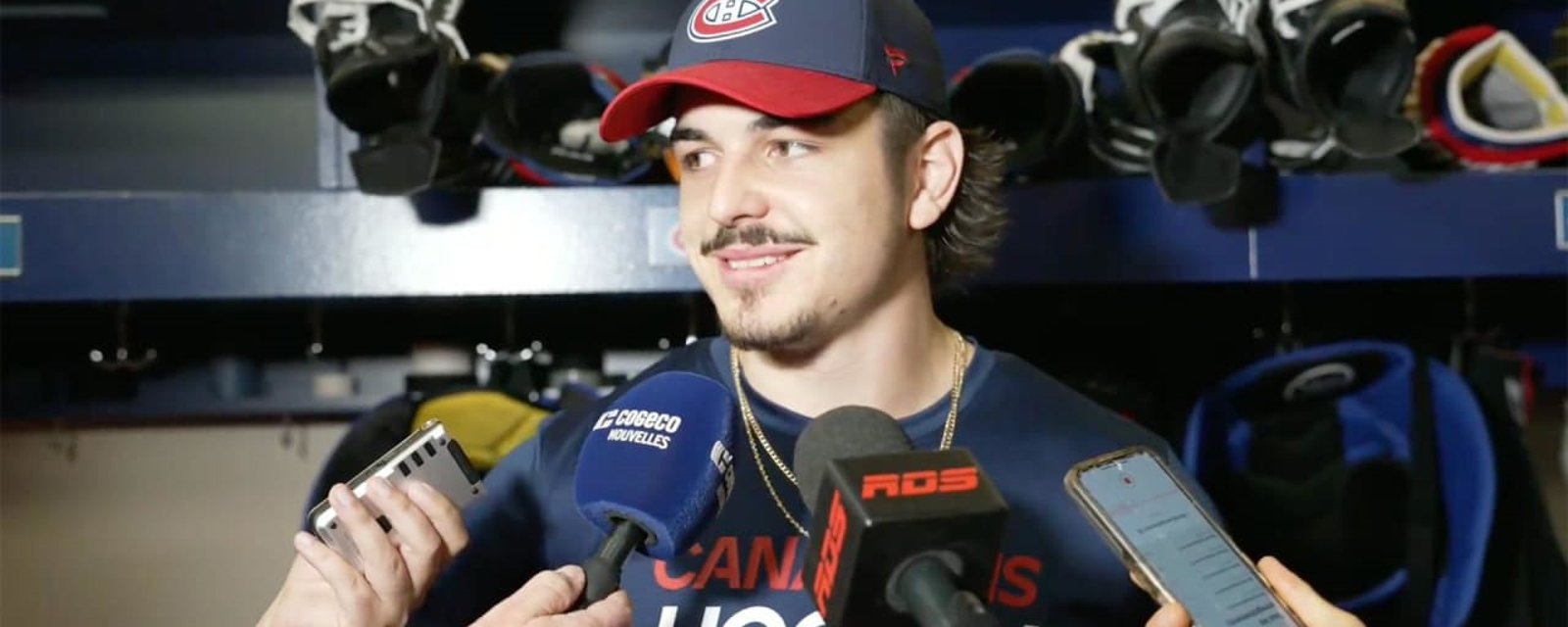 Arber Xhekaj réagit à son retour avec le Canadien