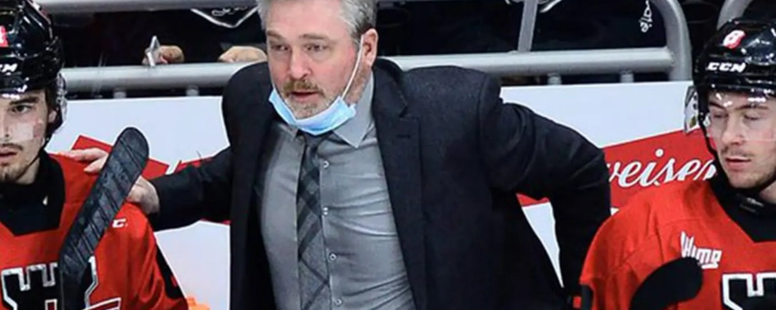 Patrick Roy suspendu par la LHJMQ