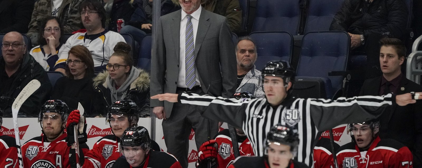 Patrick Roy part en guerre contre l'entraîneur-chef des Cataractes!