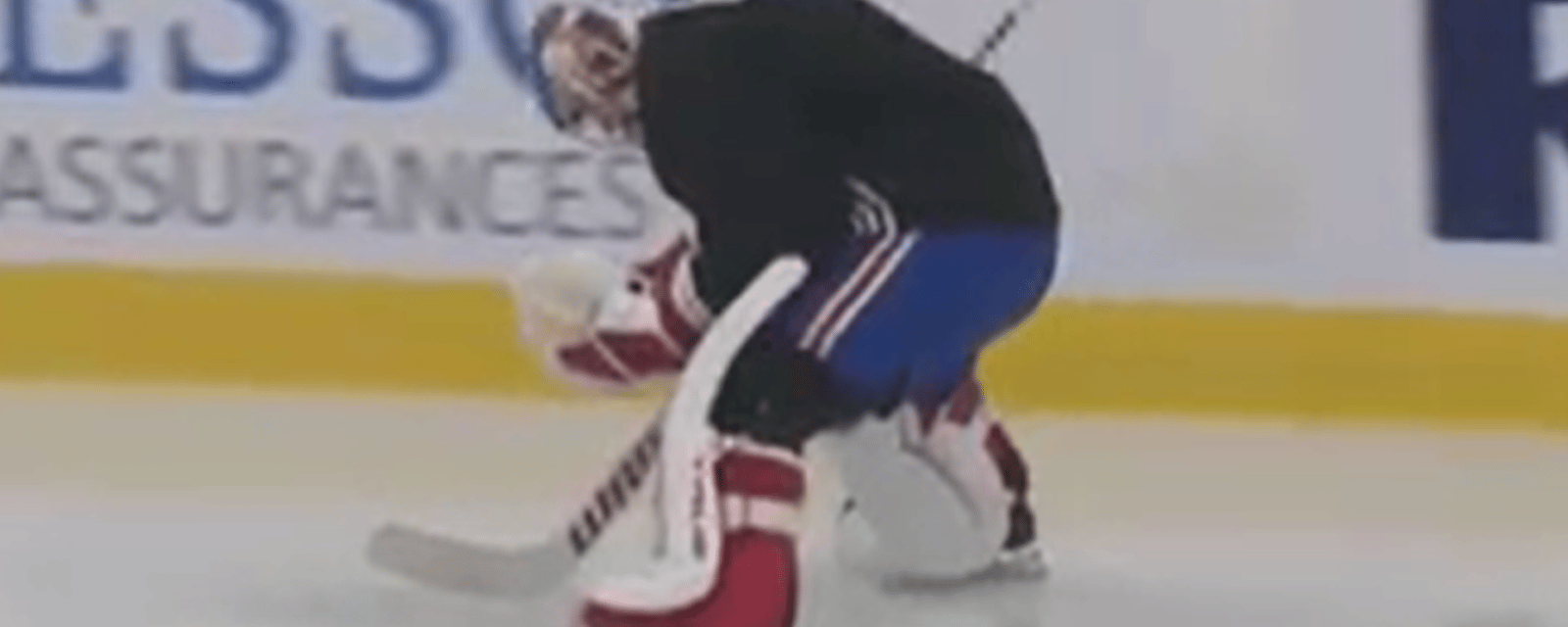 Carey Price était sur la patinoire ce matin!