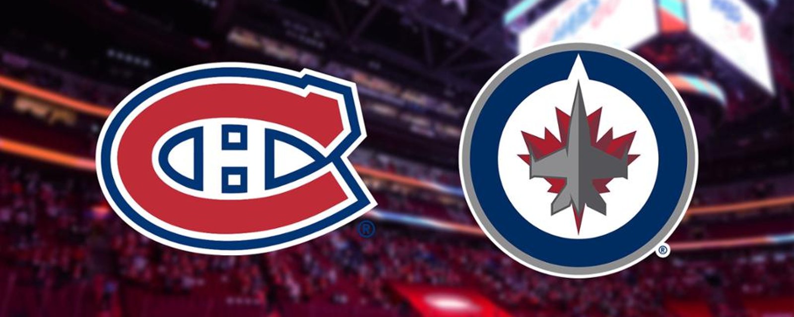 Les Jets dévoilent leur alignement pour le match de ce soir contre le Canadien