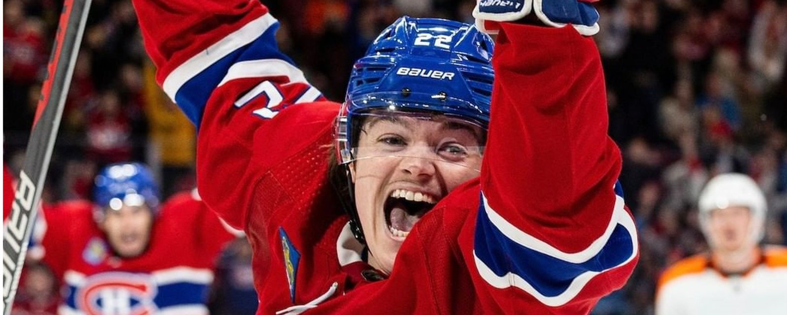 Un but historique pour Cole Caufield