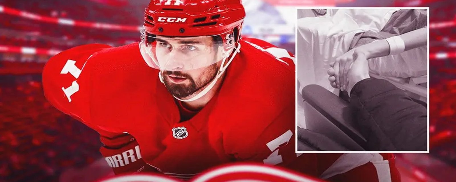 Dylan Larkin et sa femme frappés par une terrible tragédie