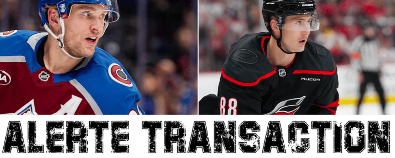 Voici les détails complets de la transaction impliquant Mikko Rantanen et Martin Necas