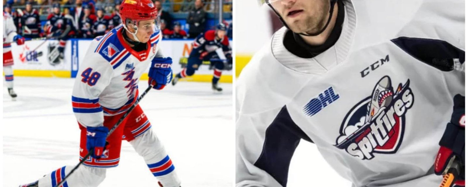 Filip Mesar et les Rangers de Kitchener ont eu raison de Shane Wright 