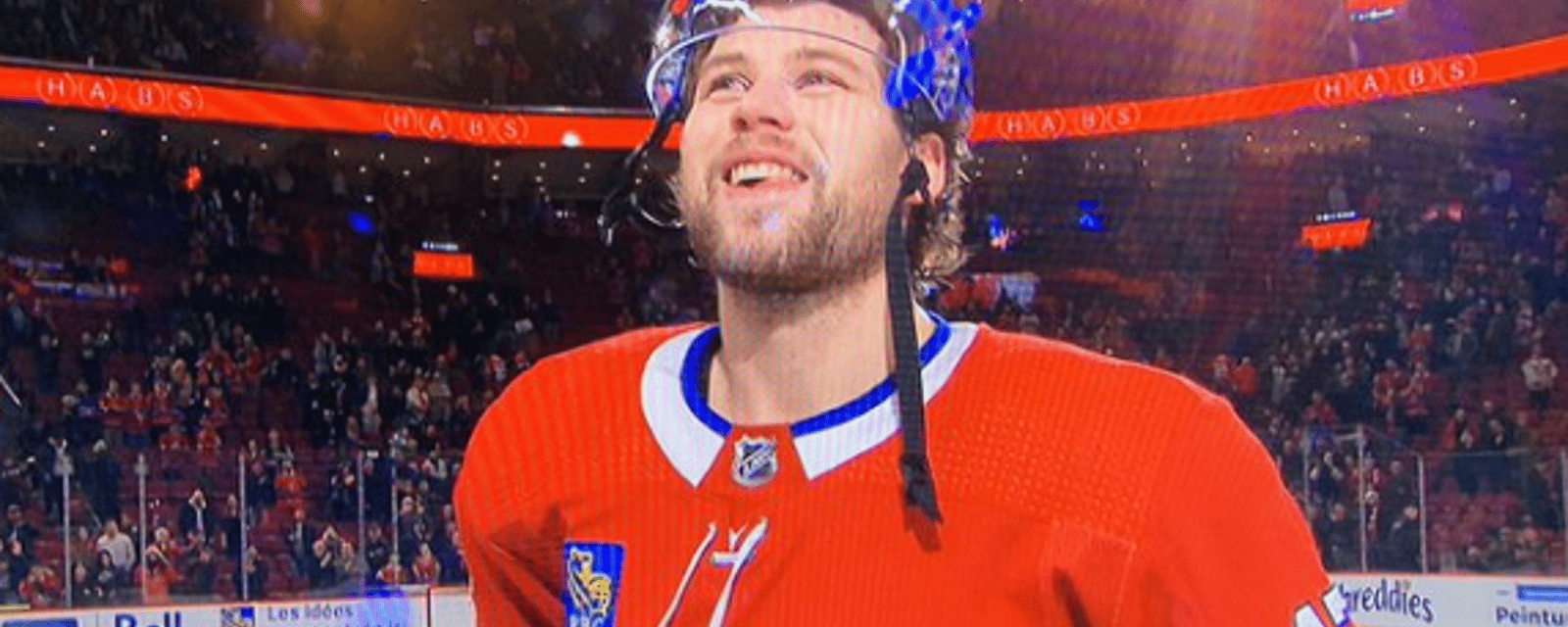 Josh Anderson reçoit une magnifique ovation au Centre Bell après son match de ce soir