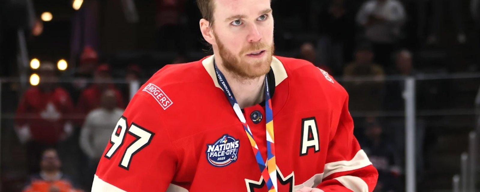 Connor McDavid a posé un geste lourd de sens à la Confrontation des 4 Nations