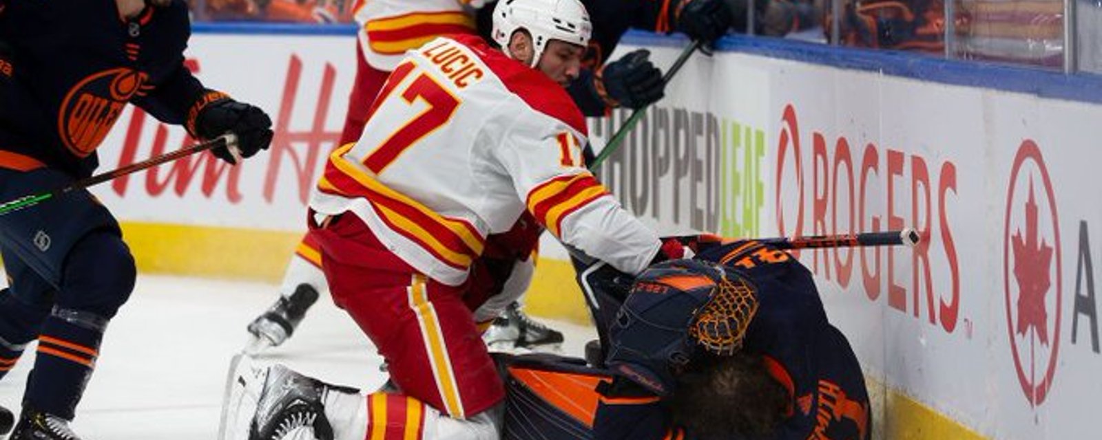 Milan Lucic brise le silence sur sa mise en échec envers Mike Smith