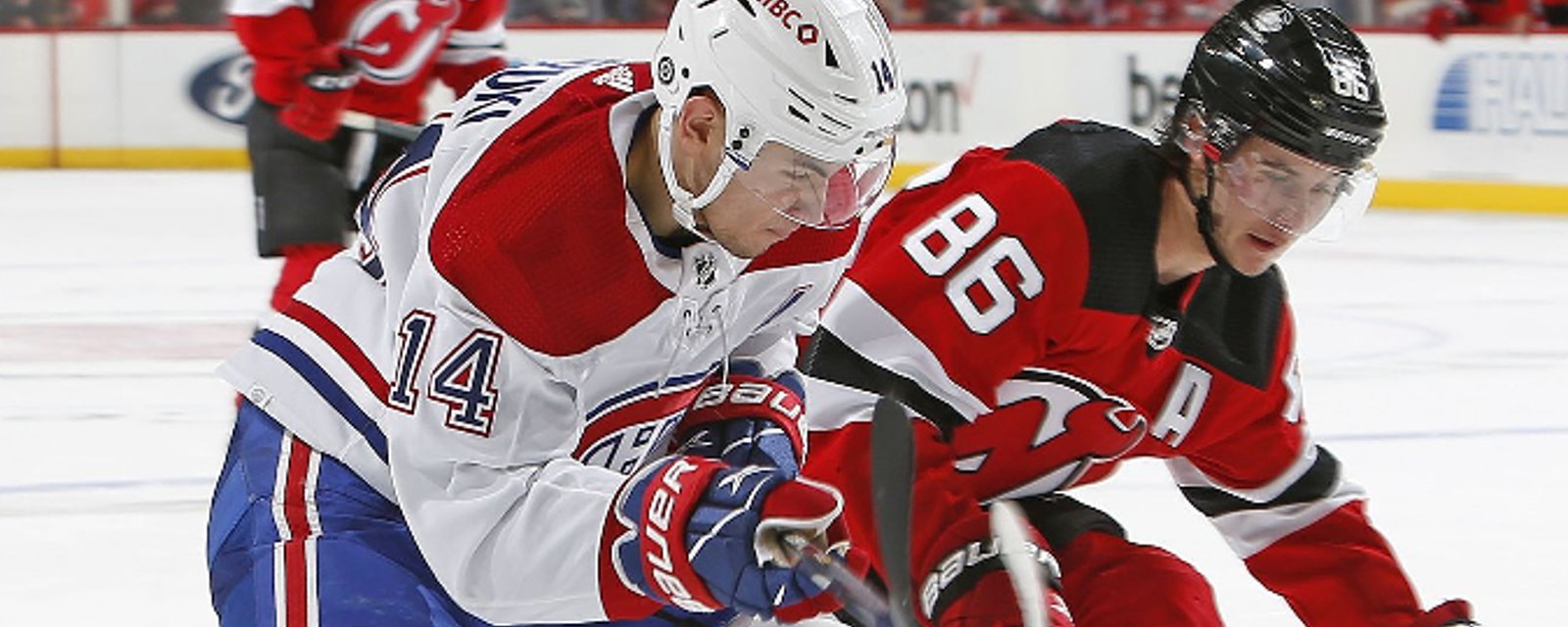 Un invité bien spécial assiste au match entre le Canadien et les Devils 