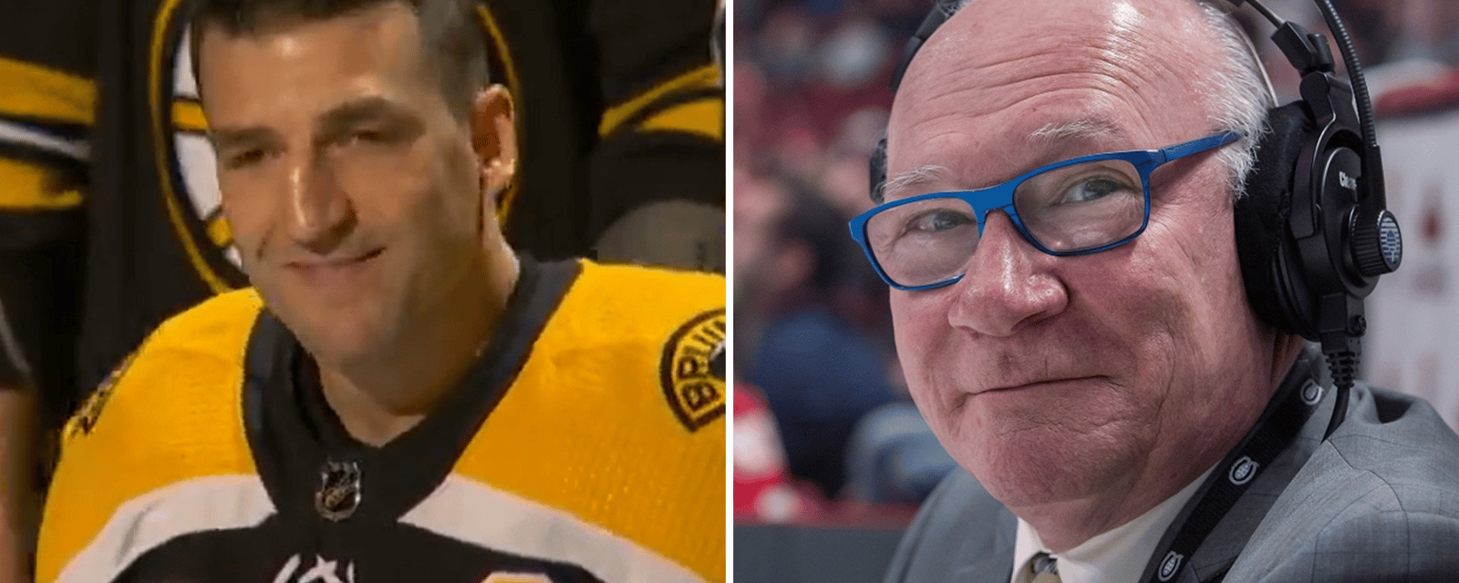 Les Bruins de Boston invitent Michel Lacroix afin d'honorer Patrice Bergeron