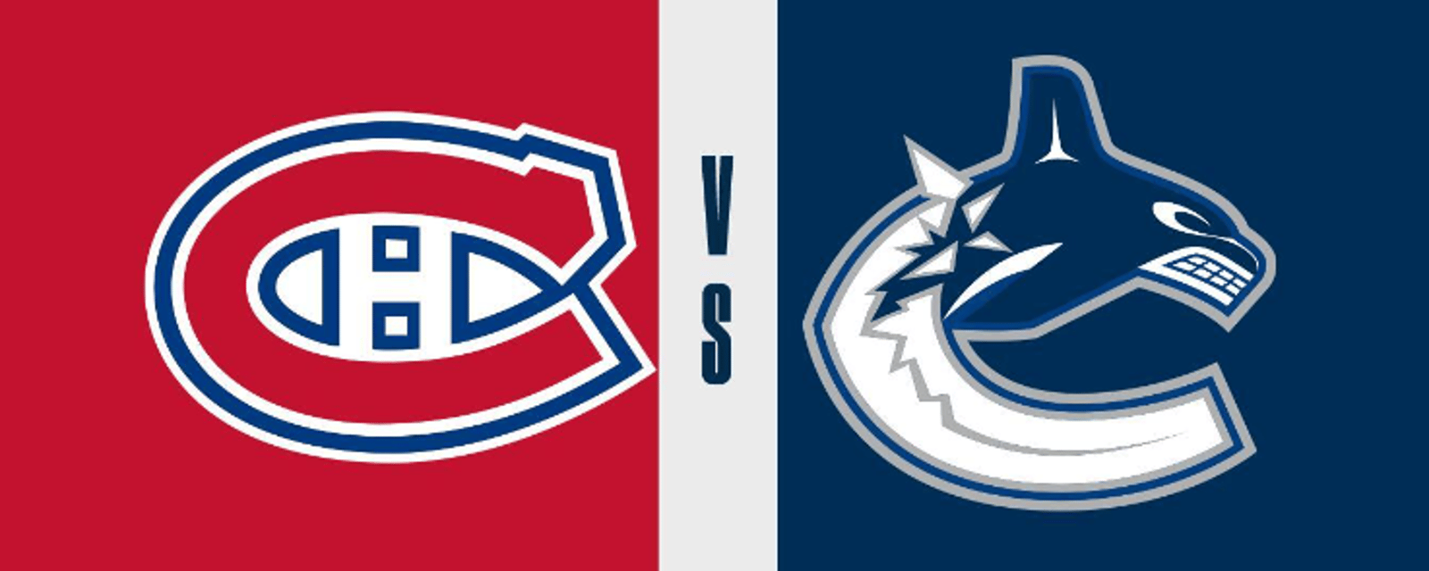 Les Canucks dévoilent leur alignement pour le match de ce soir face au Canadien