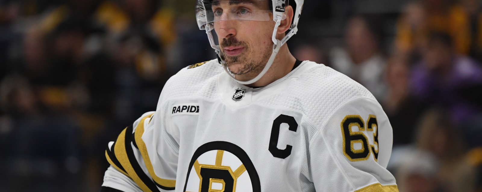 Les Bruins perdent les services de Brad Marchand