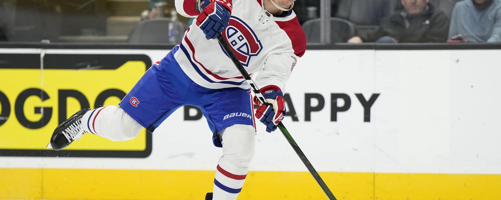 Denis Gurianov absent à l'entraînement matinal du Canadien