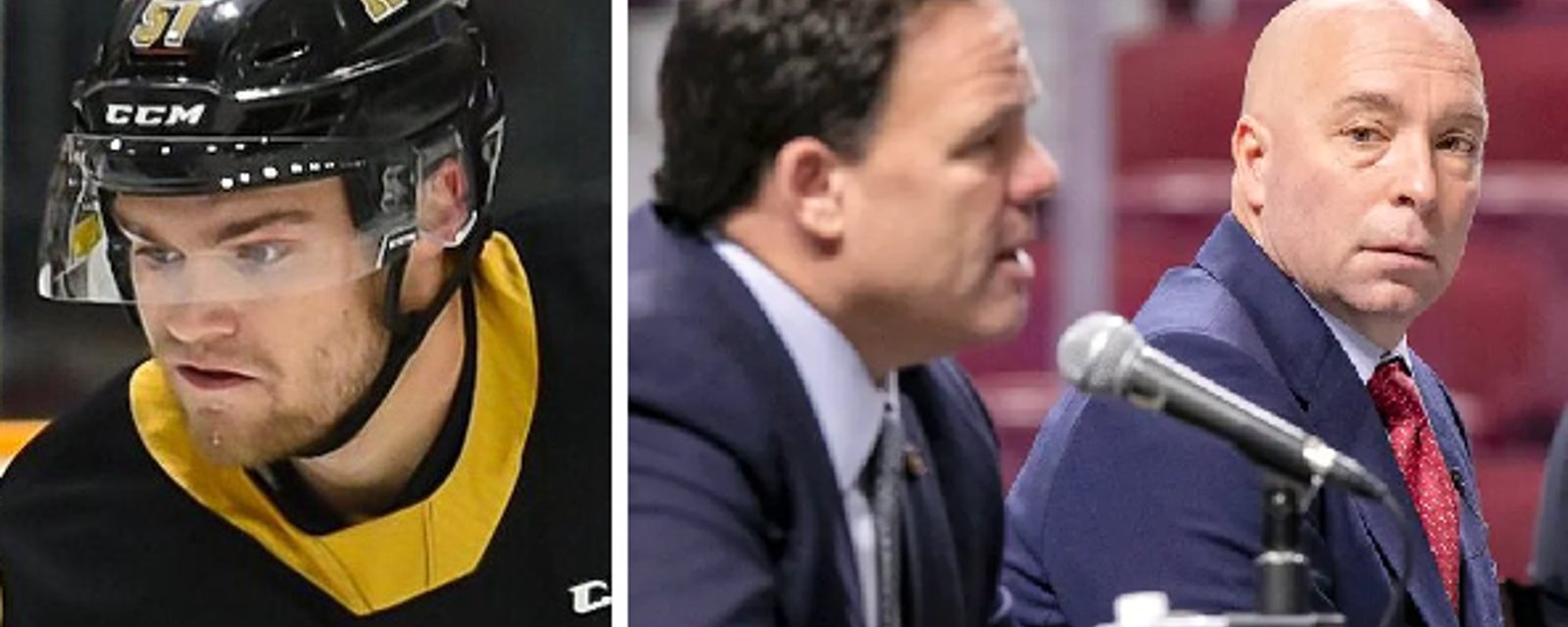 Kent Hughes et Jeff Gorton assisteront au match de Shane Wright ce soir 